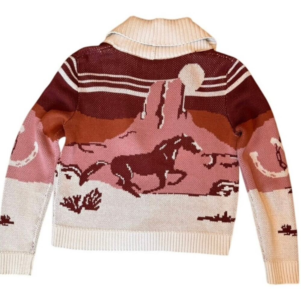 Pendleton Western Scenic Cotton Cardigan Size XS - Picture 5 of 5